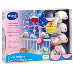 Jouet interactif Vtech Baby Lumi Mobile Compte-Moutons Rose