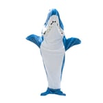 Bästsäljande Shark Blanket Hoodie Adult - Shark Onesie Adult Portabel filt XL