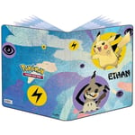 Portfolio Album Pikachu Et Mimiqui Pour 180 Cartes Pokemon Avec Votre Prenom Dragon