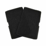 2 X Tumble Dryer Black Filter Sponge Mesh For Beko DPU8380X Series 2964840100