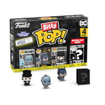 Funko Bitty Pop! Batman 85th - Freeze 4PK and A Surprise Mystery Mini Figure - 0.9 Inch (2.2 Cm) - DC Comics Collectable - Stackable Display Shelf Included - Gift Idea - Party Bags Stocking