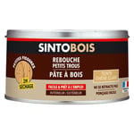 Pâte à bois rebouche petits trous Sintobois chêne clair 250g