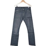 Jeans Replay  jean droit homme  40 - T3 - L Bleu