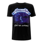 Metallica Unisex Adult Ride The Lightning Tracks Back Print T-Shirt - S