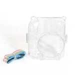 Sac pour appareil photo Instax Mini 12,étui de rangement de voyage portable,housse de protection,sacs de boîte pour appareil photo avec sangle initiée par la s?ur - Type Crystal shell