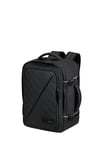 American Tourister Take2Cabin - Wizz Air/Vueling Cabin Bag 30 x 20 x 40 cm, 26.5 L, 0.60 kg, Carry On, Airplane Backpack S/M Underseater, Black Edition (Black Edition)