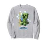 Minecraft Legends Creeper Iconic Portrait Sweatshirt