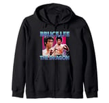 Bruce Lee The Dragon Showcase Vintage Shot Zip Hoodie