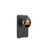 Open Bible with Radiant Light and Colorful Art PopSockets PopWallet for MagSafe