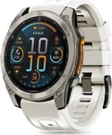 Tech-Protect Tech-Protect Silicone Garmin Fenix 5S / 5S Plus / 6S / 6S Pro / 7S / 8 (43 Mm) Titanium