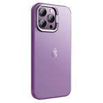 X-Level iPhone 15 Pro Skal Camera Frame Kickstand Lila