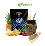 Verde Mate Mas IQ Yerba Mate Tea Set Strong Energy Drink Mate Tea Complete Set