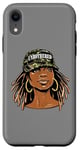 Coque pour iPhone XR Femme noire impertinente Histoire des Noirs Afro-Américains