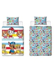 PAW PATROL Pupster Childrens Single Reversible Duvet Cover Bedding Set