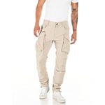 REPLAY Men's M9873A Joe Comfort Cotton Twill Pants, 015 Desert, 3430