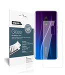 2x Protection pour Oppo Realme X Master Edition arrière ecrán Verre souple Film