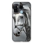 Cokitec Coque pour Oppo A53 / A53S Cheval Blanc Multicolore