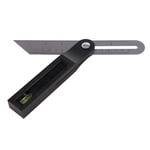 Silverline Sliding T Bevel with Spirit Level 200mm (460000)