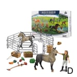 Farm Models Action Figures Pig Animals Figurine Miniature Toys D