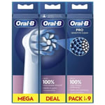 Oral-b EB50 Pro Sensibles 3 Paquets De 3 Têtes de Rechange