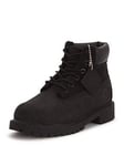 Timberland 6 Inch Premium Classic Older Unisex Boots - Black, Black, Size 6 Older