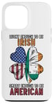 iPhone 13 Pro Max Dual Heritage Mixed Country USA Ireland Irish American Case