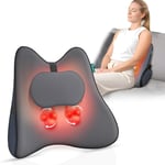 Snailax Back Massager with Heat, Shiatsu Neck and Back Massager, 3D Kneading for