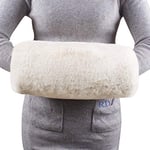 Chauffe-mains en Fausse fourrure Hiver Accessoire Femme Manchon élégant Couvre Bras Femmes gants sur bras pour Mariage Soirée