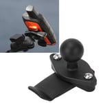 Dashboard GPS Back Mount Anti Shake Handheld GPS Clip Holder With 1 Inch Ball