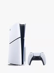 PlayStation 5 (Model Group - Slim) Console with DualSense Controller, White and Call of Duty: Black Ops 6 Bundle