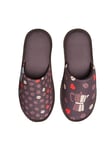 Dedoles Chaussons Homme Femme & Enfants Mousse Mémoire Pantoufles beaucoup designs amusants Licorne Musique Teckel Amour Panda Cadeau, Couleur: Amour du café, 46-47 EU