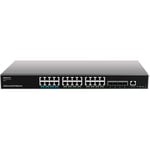 Grandstream Gwn7813p 24xgigabit 4xsfp Layer-3 Managed Poe Switch