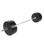 Gorilla Sports Skivstångspaket Bumper 50/51mm - 140kg