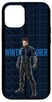 Coque pour iPhone 12/12 Pro Marvel The Falcon And The Winter Soldier Bucky Text Stack