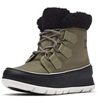 Sorel Explorer Carnival Waterproof bottes d'hiver imperméables pour femme, Vert (Hiker Green x Black), 36 EU