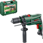 Bosch Electric Combi Drill EasyImpact 600 (600 W, in Carrying Case), Dark Green