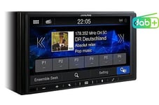 Alpine iLX-W690D 7" multimedia inkl ramme BT CarPlay AndroidAuto