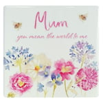 Lesser & Pavey Mum Coaster Gift |Mum Coaster Gift Perfect For Mothers Day or Birthdays| Coaster For Drinks For All Types of Cups & Mugs