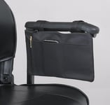 Mobility Scooter / Wheelchair armrest bag, New from Ducksback (Black)