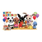 SC4117 Bing Birthday Party Large Group Cardboard Cutout with Sula, Flop and Friends: Great for parties, decorations, and gifts