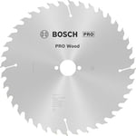 Bosch Accessories 2608640728 Optiline Wood Circular Hand Saw Blade, 250mm x 3.2mm x 30mm, 40 Teeth, Silver