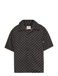 Mads Nørgaard Aop Poplin Skully Shirt Svart