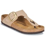 Birkenstock Flip-flops Gizeh Big Buckle LENB Sandcastle Beige dam