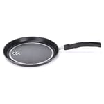 Moneta Recy Crêpière 25 cm, aluminium 100% recyclé, pour chaque plan de cuisson y compris l'induction. 100% Made in Italy