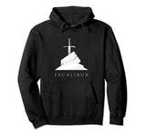 Excalibur The Legendary Sword in the Stone of King Arthur Pullover Hoodie