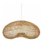 Lampe Suspension en Rotin "Jeny" 68cm Beige