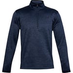 Under Armour Men Armour Fleece 1/2 Zip, Elasticated and Breathable Long Sleeve Fleece, Comfortable Half Zip Running Top