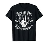 Till Death Do Us Party Goth Witchy Bachelorette Party Outfit T-Shirt