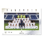 Grupo Erik: Real Madrid Poster Poster de Football Real Madrid 2023/2024 61 x 91,5 cm Poster mural avec papier brillant et encadré, Poster Madrid