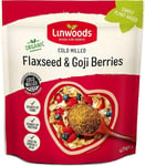 Linwoods Organic Milled Flaxseed & Goji Berries - 425g (Pack of 2)